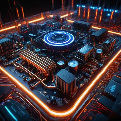 cinema 4d,circuit board,computer art,microcomputer,cpu,graphic card,Photography,General,Sci-Fi