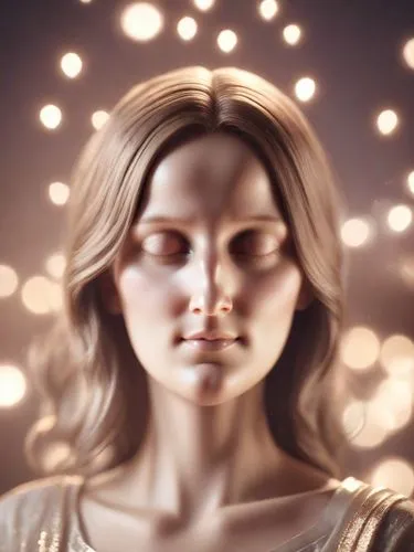 The easy going, smiling virgin.,galadriel,the angel with the veronica veil,ashtar,illumina,the prophet mary,urantia,christ star,margaery,frigga,spiritualized,deformations,spiritism,doll's facial featu