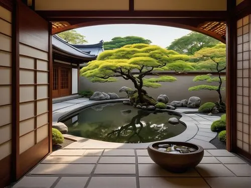 japanese-style room,ryokan,zen garden,ryokans,japanese zen garden,teahouse,japanese garden ornament,japanese garden,onsen,dojo,tea ceremony,japanese background,shoin,japanese art,chanoyu,japanese shrine,japan garden,japanese floral background,heian,shinto,Art,Artistic Painting,Artistic Painting 21