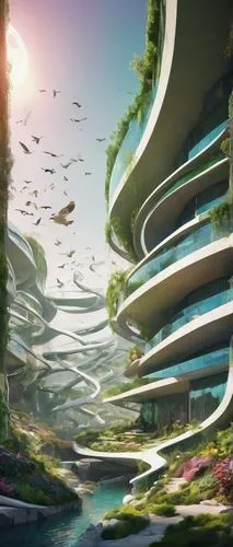 futuristic landscape,ecotopia,futuristic architecture,arcology,terraformed,sedensky,sky space concept,terraforming,fantasy landscape,floating islands,ringworld,habitats,floating island,virtual landscape,homeworlds,alien planet,alien world,topia,ecosystems,futureworld,Conceptual Art,Daily,Daily 21