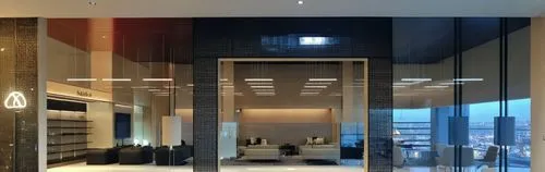 black open ceiling
make it dynamic,glass wall,interior modern design,contemporary decor,glass facade,3d rendering,renders,hallway space,associati,minotti,modern office,glass blocks,search interior sol