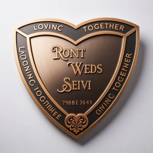 a logo made of bronze against a white background,a plaque with a cross and the words font weds,rs badge,rp badge,rf badge,sr badge,br badge,r badge,Photography,General,Fantasy