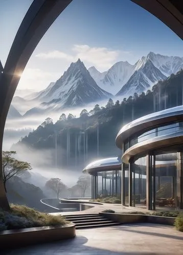 futuristic landscape,futuristic architecture,arcology,delamar,ringworld,homeworld,ecotopia,cardassia,europacorp,shenzhou,sky space concept,starbase,repopulation,dojo,homeworlds,yavin,spaceport,davos,gallifrey,terraforming,Art,Artistic Painting,Artistic Painting 50