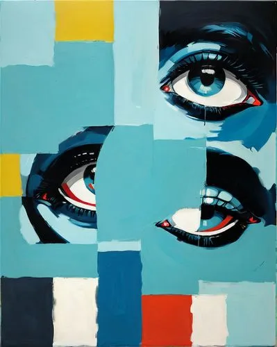 hirst,nielly,mondriaan,mondrian,cool pop art,savoye,Conceptual Art,Oil color,Oil Color 02