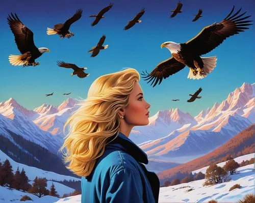 ladyhawke,eagle illustration,birds of prey,birds of prey-night,eagels,dawnstar,eagles,bald eagles,eagleman,bird illustration,freebird,eagle,ornithology,eagen,dangerbird,american bald eagle,bird of prey,of prey eagle,aigle,tippi,Conceptual Art,Fantasy,Fantasy 04