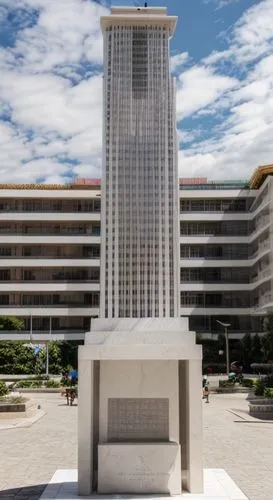 a small size sculpture , 2 meters , realistic, people, plaza, in the style of Gisela Colon, a person is standing close to it
,mamaia,plaza de la revolución,vedado,podgorica,renaissance tower,olympia t