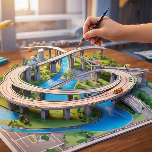 scalextric,megapolis,ravensburger,race track,town planning,board game,Unique,Design,Infographics