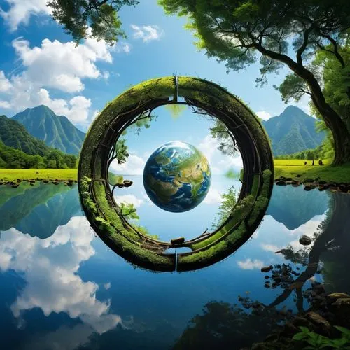 earth in focus,little planet,terraformed,mother earth,ecological sustainable development,iplanet,ecologie,planet earth view,earth,ecologic,love earth,planet earth,ecotopia,nature background,earthward,ecopeace,circularity,the earth,ecosphere,ecological,Illustration,Realistic Fantasy,Realistic Fantasy 16