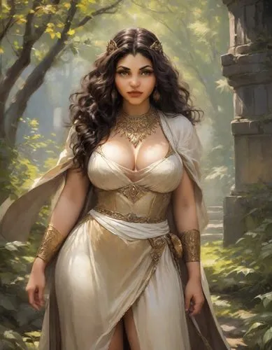 yavana,fantasy woman,kushana,krietor,mervat,female warrior,Digital Art,Impressionism