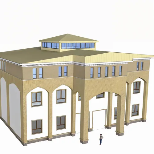 sketchup,revit,palladian,3d rendering,school design,pediments