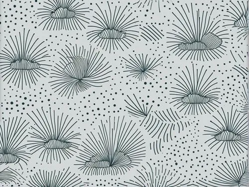 a pattern on the wall is reminiscent of feathers,umbrella pattern,quasicrystals,vector pattern,flowers pattern,seamless pattern repeat,background pattern,Illustration,Black and White,Black and White 0