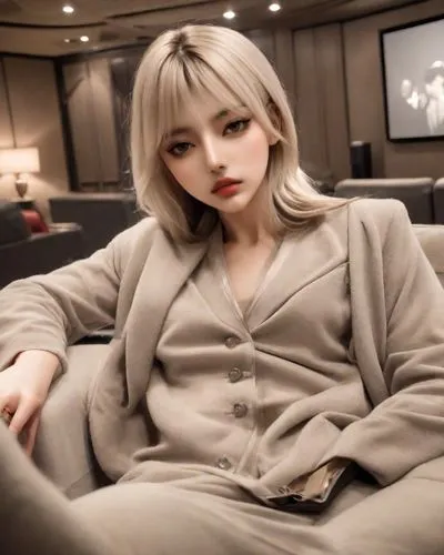 an asian woman is dressed in all beige,chae,joo,hyo,jungwirth,nuna,lisa,jinjie,sinyi,eung,jeong,hyoon,algan,kysela,ilhwa,tae,minjung,nayong,hwa,chaebol,hsinyi