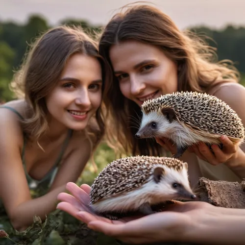 hedgehogs,hedgehog heads,hedgehogs hibernate,amur hedgehog,hedgehog,raccoons,friendly three,exotic animals,cute animals,animal photography,three friends,acorns,hedgehog head,vegan icons,villagers,wildlife,virtuelles treffen,wild animals,anthropomorphized animals,fauna,Photography,General,Natural