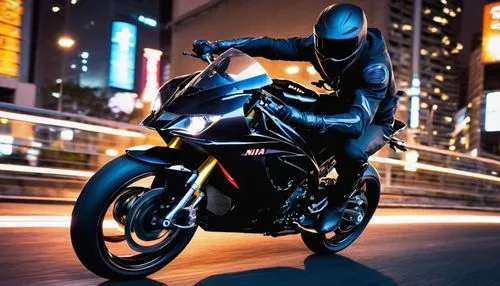 ninja, male, muscular, athletic, agile, stealthy, black ninja suit, hood up, gloves, boots, katana, throwing stars, 400 wheelie, sports bike, sleek design, shiny metal, wheels spinning, road racing, c