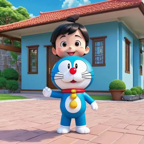 Doraemon background rumah,doraemon,cute cartoon character,fujio,alberty,cartoon cat,pelangi,singa,johny,unico,puu,minimo,emon,forbert,cute cartoon image,babyfirsttv,komiyama,prayuth,matsuno,ario,poror