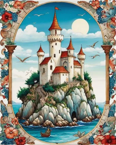 fairy tale castle,fairytale castle,fairy tale castle sigmaringen,knight's castle,fairy tale icons,water castle,waldeck castle,medieval castle,bach knights castle,children's fairy tale,house of the sea,jigsaw puzzle,fantasy world,disney castle,sea fantasy,templar castle,castle of the corvin,peter-pavel's fortress,oktoberfest background,fairy tale,Illustration,Abstract Fantasy,Abstract Fantasy 10