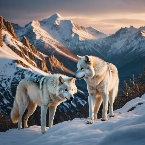  white wolves,white wolves,huskies,two wolves,canis lupus,loups,dogsled,atka,wolf couple,canids,malamutes,wolfs,silverheels,dogsledding,dog sled,lobos,sled dog,huskic,wolves,chukchi,siberians,Photogra