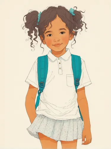 kids illustration,preschooler,girl drawing,child girl,preschool,child portrait,school clothes,girl portrait,a child,girl studying,school uniform,color pencils,pencil color,primary school student,a uniform,book illustration,girl in overalls,little girl in wind,school start,a collection of short stories for children,Illustration,Paper based,Paper Based 19