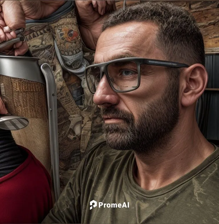 aviator sunglass,silver framed glasses,metalsmith,eye glass accessory,stitch frames,rivet gun,sport climbing helmets,craftsman,barber,vision care,wearables,eyewear,the long-hair cutter,metal implants,