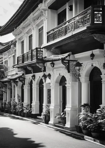 shophouses,peranakan,peranakans,hoian,hue city,bandaraya,intramuros,katong,ha noi,siemreap,dragon palace hotel,vigan,binondo,hoi an,shophouse,malacca,gulangyu,kandy,angsana,kaiping,Photography,Black and white photography,Black and White Photography 08