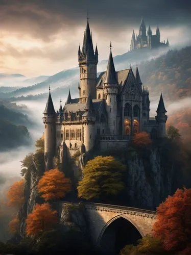 hogwarts,fairytale castle,fairy tale castle,fantasy picture,fantasy landscape,diagon,triwizard,castlelike,medieval castle,castle of the corvin,dracula castle,fantasy art,fairy tale castle sigmaringen,wizarding,castle,castles,knight's castle,fairytale,castel,haunted castle,Art,Classical Oil Painting,Classical Oil Painting 31