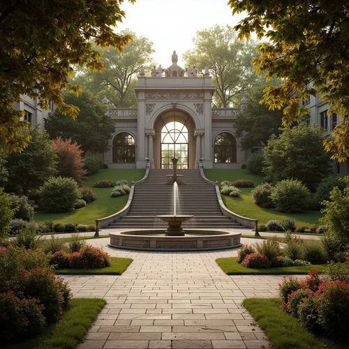 kykuit,palace garden,garden of the fountain,brenau,gardens,schlossgarten,fountain lawn,swarthmore,maximilian fountain,columbarium,arboretum,lafayette park,rosarium,vienna's central cemetery,jardiniere,uva,cantigny,monastery garden,entry path,august fountain