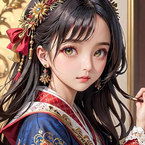 oriental princess,japanese doll,oriental girl,chinese art,hanbok,geisha girl,painter doll,female doll,geisha,artist doll,the japanese doll,asian costume,wuchang,oriental,yi sun sin,taiwanese opera,shuanghuan noble,oriental painting,doll figure,peking opera,Anime,Anime,General