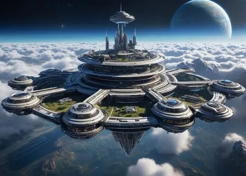 arcology,sky space concept,futuristic landscape,cardassia,skyterra,starbase,delamar,futuristic architecture,citadels,deltha,spaceport,skylstad,ordos,skyreach,homeworld,homeworlds,space port,areopolis,coruscant,yavin,Photography,General,Sci-Fi