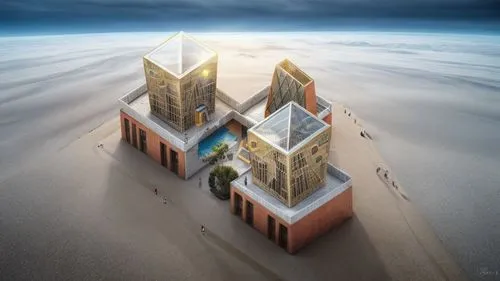 islamic architectural,hassan 2 mosque,the hassan ii mosque,sand castle,admer dune,3d rendering,cube stilt houses,al nahyan grand mosque,elbphilharmonie,house of allah,sunken church,sandcastle,island church,house of prayer,black church,medieval architecture,3d albhabet,church faith,skyscapers,united arab emirates,Architecture,Campus Building,Masterpiece,Zen Modernism