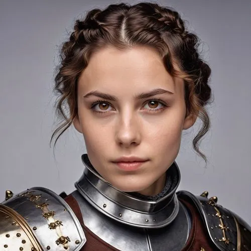 #warrior,#woman,#brownhair,browneyes,knight,Photography,General,Realistic