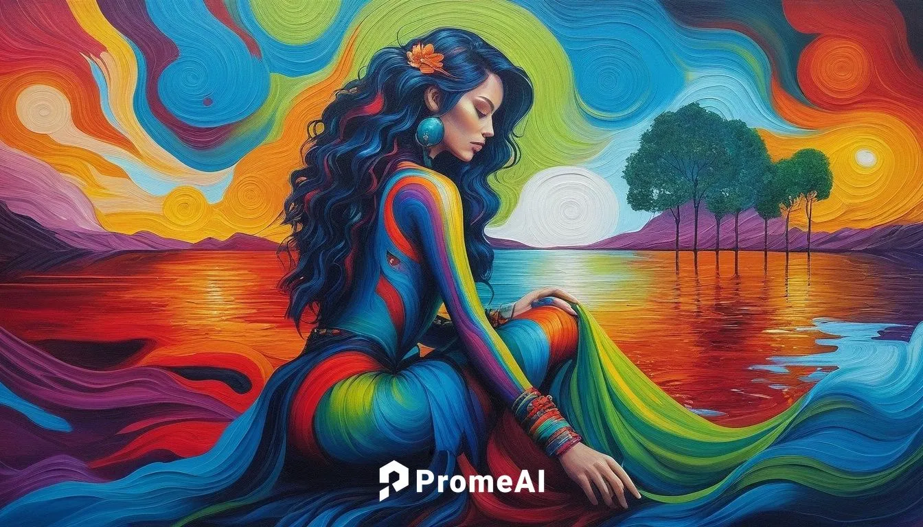 Painting Abstract Body Art Oil Painting
,dubbeldam,vibrantly,dream art,welin,bodypainting,pintura,bohemian art,art painting,oil painting on canvas,neon body painting,vibrancy,colorful background,mothe