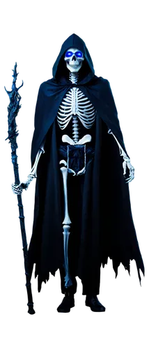 skeleltt,grimm reaper,grim reaper,undead warlock,skeletal,magistrate,blue enchantress,death god,skeleton,day of the dead skeleton,skeletons,dodge warlock,magus,scull,endoskeleton,png image,vintage skeleton,halloween banner,reaper,celebration cape,Illustration,Paper based,Paper Based 06