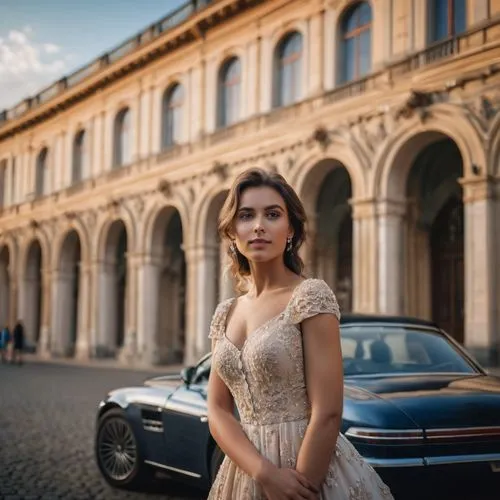 girl and car,girl in a long dress,giulia,elegante,brera,margairaz,girl in white dress,elegant,giulietta,elegance,auto show zagreb 2018,principessa,bridal car,scherfig,eveningwear,lexus,evening dress,modena,habanera,alfa,Photography,General,Cinematic