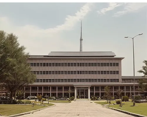 Improved the image to make the building gray. and is a clear picture green grass trees,abuja,istiqlal,trisakti,brawijaya,ukm,fpcci,dcci,tirana,islamabad,uitm,federal palace,senayan,supreme administrat