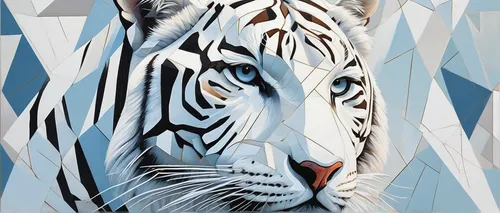 white tiger,white bengal tiger,diamond zebra,blue tiger,tigers,zebra,tiger,lion white,siberian tiger,glass painting,zebra pattern,tiger png,a tiger,tiger head,bengal tiger,asian tiger,tigerle,adobe illustrator,type royal tiger,vector graphic,Art,Artistic Painting,Artistic Painting 45