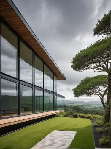 dunes house,snohetta,timber house,ballymaloe,cantilevered,roof landscape,dinesen,wooden decking,kingsbarns,forest house,landscaped,boxwood,turf roof,bohlin,grass roof,modern architecture,amanresorts,chilean cedar,siza,horizontality,Conceptual Art,Daily,Daily 26