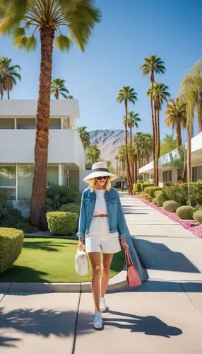 palm springs,girl walking away,woman walking,scottsdale,summerlin,suburbanized,samantha troyanovich golfer,tuscon,palmilla,travel woman,riviera,uslpga,csulb,hoa,holidaymaker,tempe,mid century modern,kvoa,suburu,encino,Illustration,Black and White,Black and White 26