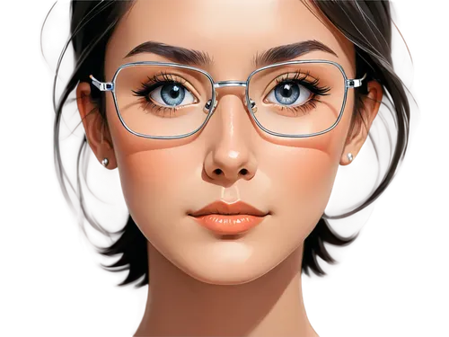 reading glasses,eyeglasses,spectacles,silver framed glasses,eye glasses,eyeglass,lace round frames,spectacled,digital painting,oval frame,spex,specs,glasses,fashion vector,bespectacled,optician,rimless,pink round frames,girl portrait,specky,Illustration,Japanese style,Japanese Style 06