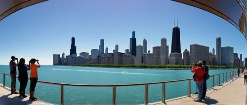 360 ° panorama,chicago skyline,navy pier,buckingham fountain,chicago,panoramas,chicagoan,photosphere,360 °,dubia,panoramic photo,the observation deck,dubai fountain,lakefront,triforium,panoramic views,observation deck,panos,rencen,chicagoland,Photography,Black and white photography,Black and White Photography 05