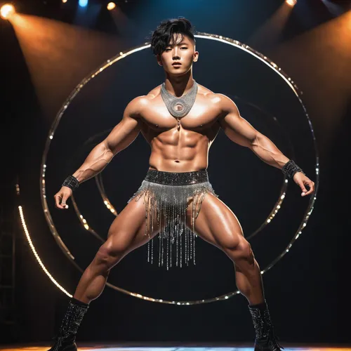 kai yang,circus aerial hoop,hercules winner,korean won,cirque du soleil,amnat charoen,male ballet dancer,circus show,cirque,xing yi quan,korean,asian costume,fitness and figure competition,tao,tai qi,su yan,dai pai dong,performer,the vitruvian man,vitruvian man,Photography,Fashion Photography,Fashion Photography 25