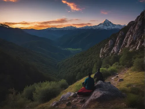 Compose a poetic piece about Sol Rodr￭guez finding inner peace and spiritual enlightenment in a secluded mountain retreat.,berchtesgaden national park,mountain sunrise,bernese alps,high alps,bernese o