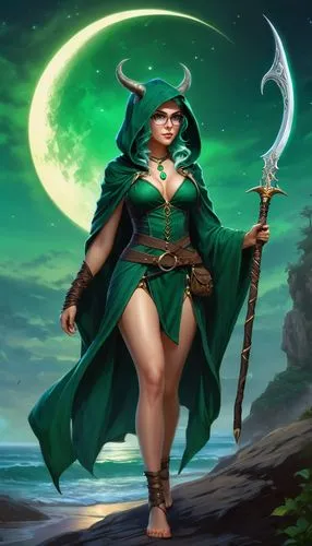 sorceress,nissa,sorceresses,inara,druid,alera,the enchantress,yavana,amazona,alani,seris,valla,shadrake,eldena,enchantress,morrigan,esmeralda,palla,neith,mervat,Illustration,Realistic Fantasy,Realistic Fantasy 01