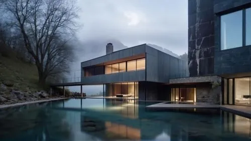 modern house,modern architecture,pool house,snohetta,minotti,cubic house,dunes house,house in mountains,swiss house,house by the water,house in the mountains,dreamhouse,house with lake,beautiful home,lohaus,cube house,luxury property,cantilevered,private house,residential house