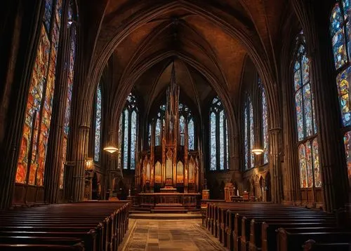 transept,altar,presbytery,interior view,pipe organ,interior,main organ,the interior,sanctuary,chancel,nave,nidaros cathedral,organ pipes,choir,gothic church,reredos,cathedral,organ,ulm minster,the cathedral,Illustration,Paper based,Paper Based 18