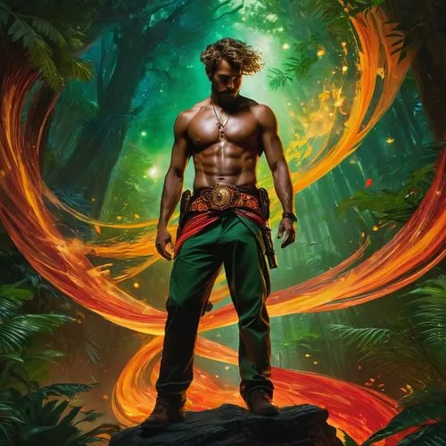 tarzan,alcide,koscheck,taika,paleobotanist,deltora,zagor,oenomaus,fire background,amazonian,varekai,tandava,forest man,arcanjo,samuil,orpheus,ipad wallpaper,tanaji,world digital painting,avatar,Conceptual Art,Fantasy,Fantasy 05