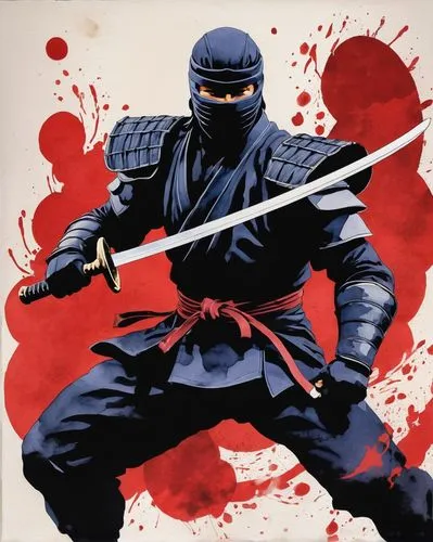 mcninja,bujinkan,samurai,ronin,samurai fighter,shinobi,kenjutsu,samourai,taijutsu,samarai,kenshi,katanas,kobudo,ninjas,sikatana,kagemusha,tenchu,iaido,bushido,kumite,Art,Artistic Painting,Artistic Painting 23