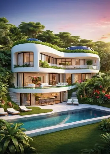 tropical house,luxury property,fresnaye,holiday villa,modern house,dreamhouse,luxury home,beautiful home,florida home,luxury real estate,3d rendering,mansions,dunes house,riviera,large home,residencial,vivienda,inmobiliarios,paradisus,house by the water,Illustration,Children,Children 05