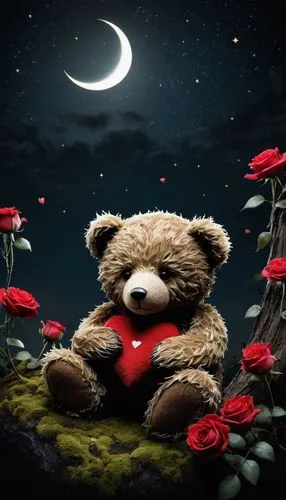 teddy-bear,teddy bear waiting,teddy bear,teddybear,3d teddy,teddy bear crying,teddy bears,bear teddy,teddy,children's background,scandia bear,cute bear,the night of kupala,romantic night,valentine bears,good night,image manipulation,teddies,photo manipulation,cuddling bear,Photography,Artistic Photography,Artistic Photography 05