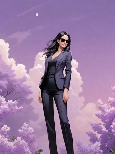 pauling,businesswoman,woman in menswear,idina,business woman,guangcheng,Digital Art,Comic