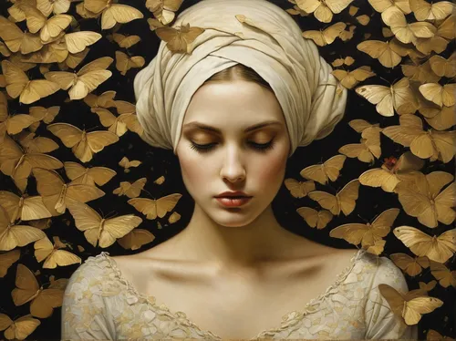 golden leaf,gingko,gold filigree,gold leaf,golden wreath,yellow leaf,gold leaves,magnolia,girl with bread-and-butter,ginko,yellow butterfly,golden autumn,mary-gold,golden crown,cloves schwindl inge,autumn gold,autumn icon,girl in a wreath,autumn leaves,tilia,Illustration,Realistic Fantasy,Realistic Fantasy 09